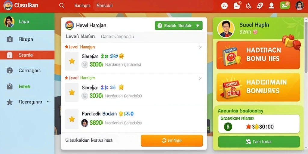 Fitur bonus yang menggembirakan dan menguntungkan.